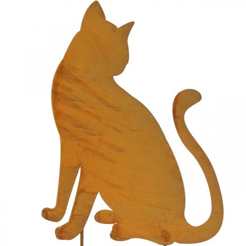 Floristik24 Patina Tuinpaal Kattenmandpaal Retro H50cm