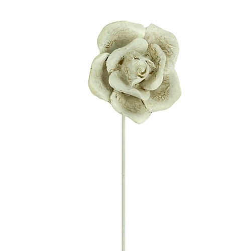 Floristik24 Stekkerrozen assorti. Ø5,5cm L19cm 4 stuks