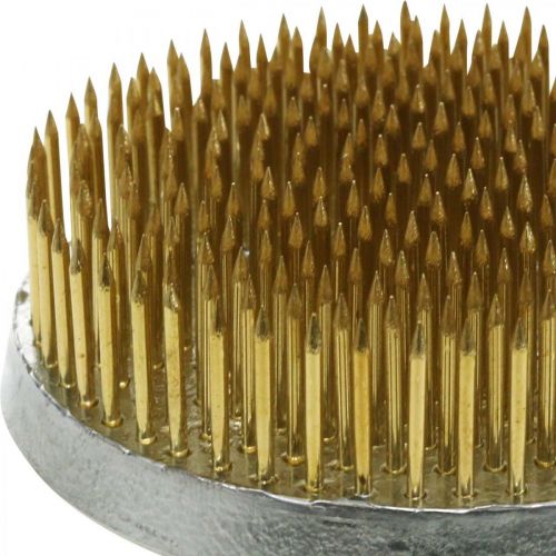 Artikel Egel rond Kenzan messing bloemegel 70mm