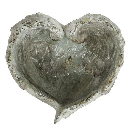 Floristik24 Insteekkom hartvorm 15cm x 13cm H8cm