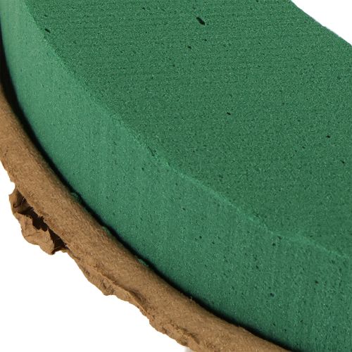 Artikel Steekschuimkrans nat steekschuim op karton Ø30cm 2 stuks