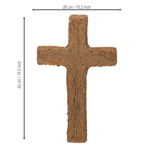 Bloemenfoam kruis OASIS® Renewal® Bloemenfoam Biolit® Memorial Floristry 42cm 2 stuks | Floristik24.nl