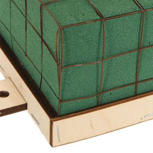 Artikel Steekschuim baksteen basis hout Florette Eco 12×10cm