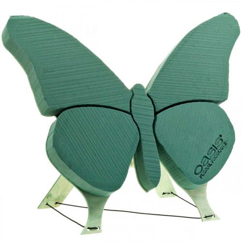 Steekschuim figuur vlinder met standaard 56cm x 40cm