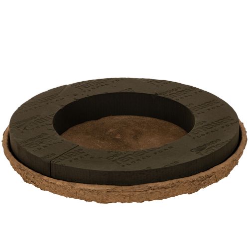 Bloemenfoam ring met voet