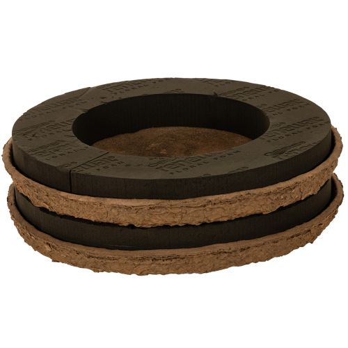 Bloemenfoam ring met voet