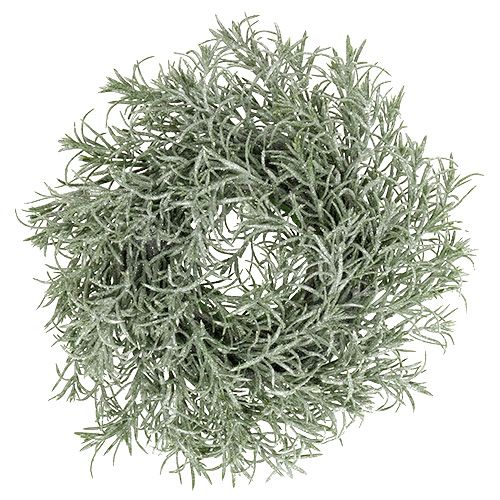 Sierkrans Ø30cm met glitter groen