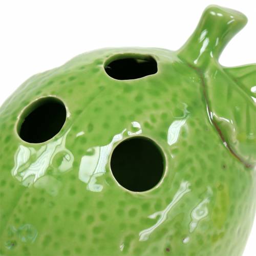 Floristik24 Steengoed vaas Citroen Lime Groen 15cm