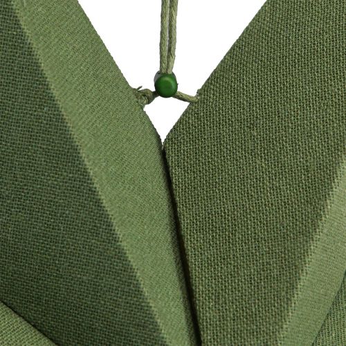 Artikel Sterdecoratie kerststerpapier jute groen 60x15cm
