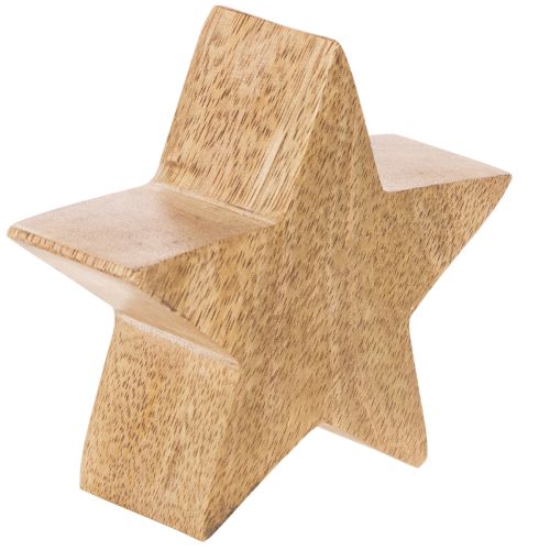 Decoratieve sterfiguurtjes, tafeldecoratie, 10 cm, 3 stuks | Floristik24.nl