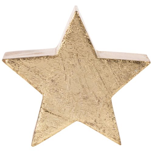 Decoratieve kerststerrenhouder voor op tafel of plank, 10 cm, 3 stuks | Floristik24.nl