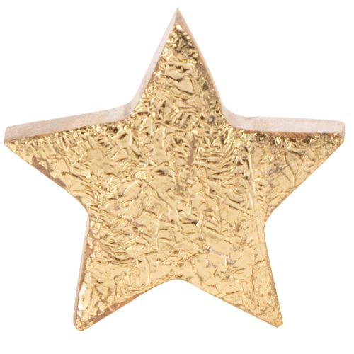 Decoratieve glanzende sterretjes voor tafeldecoratie, 5 cm, 9 stuks | Floristik24.nl