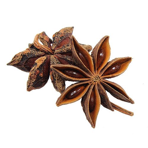 Floristik24 Steranijs decoratief knutselartikel natuurlijke decoratie gedroogde anijs 250g