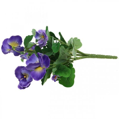 Floristik24 Kunst viooltje violet kunstbloem weidebloem 30cm