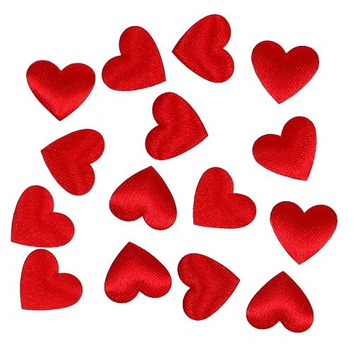 Floristik24 Stoffen hart om rood in te strooien 800 stuks
