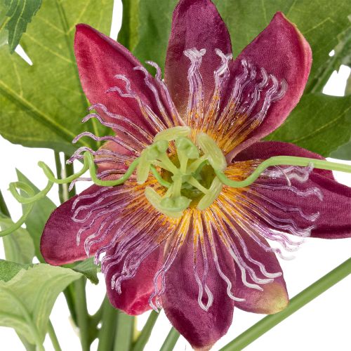 Artikel Kunstbloemenboeket met kleurrijke bloesems, kunstzinnig gerangschikt voor stijlvolle decoratie, 60 cm