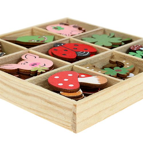 Floristik24 Giveaway New Year&#39;s Eve 3,5cm gekleurd 54st