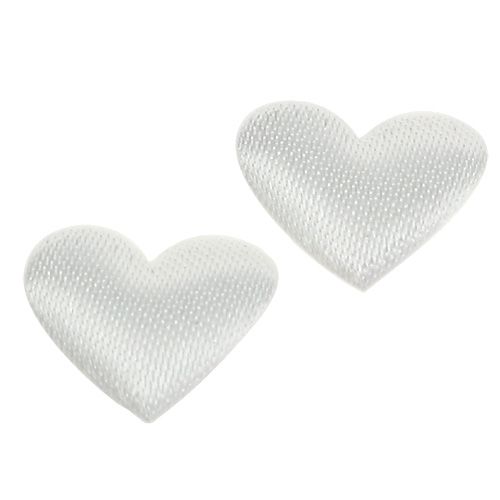 Artikel Strooidecoratie hartjes wit 14mm 800 st