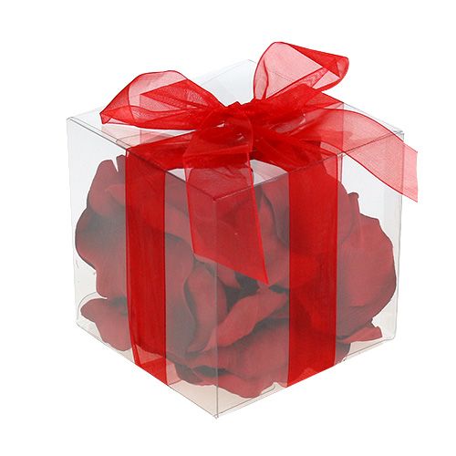 Floristik24 Scatter decoratie rozenblaadjes rood 75st