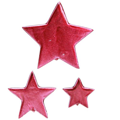 Confetti Ster Decoratie Bes Ø3/4/7cm – 2e Keuze – 44 stuks