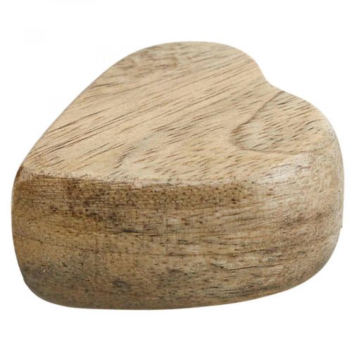 Artikel Strooidecoratie houten harten tafeldecoratie hart hout natuur 5cm 6st