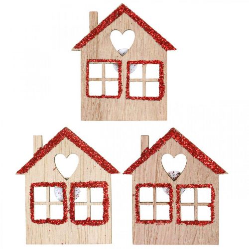 Artikel Strooidecoratie Kerstmis Kerstdecoratie huis 4,5×5cm 72 st