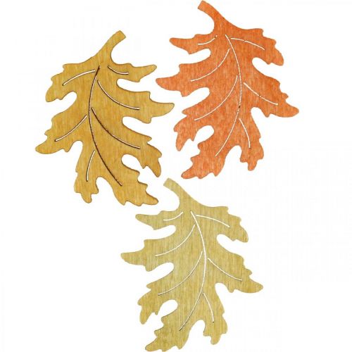 Tafeldecoratie herfst herfstbladeren strooidecoratie bladeren 4cm 72p
