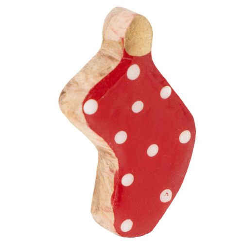 Sokken met stippen, kersttafeldecoratie, 6 cm, 8 stuks kopen | Floristik24.nl