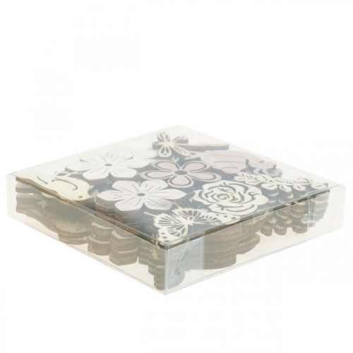 Artikel Strooidecoratie bloemen dieren mix zomerdecoratie B3–4cm 72 st
