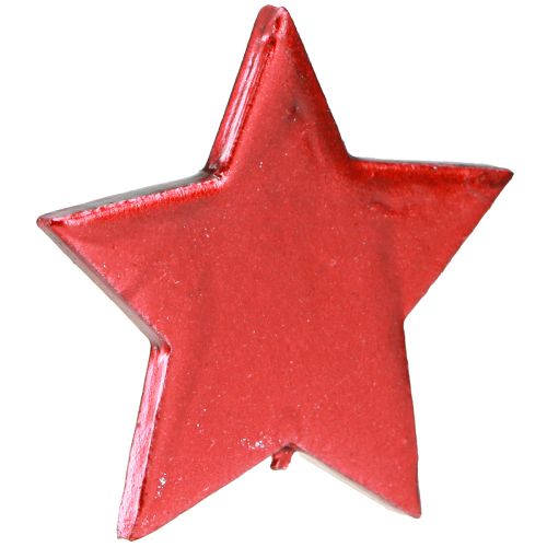 Artikel Rode sterren decoratie om te strooien Ø3/5/7cm – 2e keus – 44 stuks