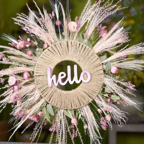 Floristik24 Strawflower Roze gedroogde Helichrysum gedroogde bloemen bos 45cm 45g