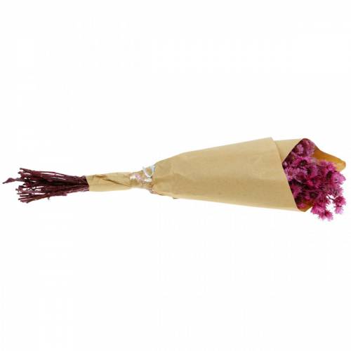 Floristik24 Gedroogde Bloemen Roze Gedroogde Bloemen Boeket Gedroogde Bloemen Roze H21cm