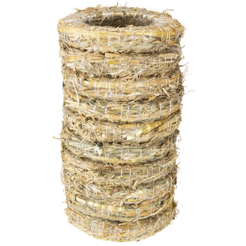 Artikel Rieten ring knutselwerkje voor doe-het-zelf decoraties en bloemsierkunst