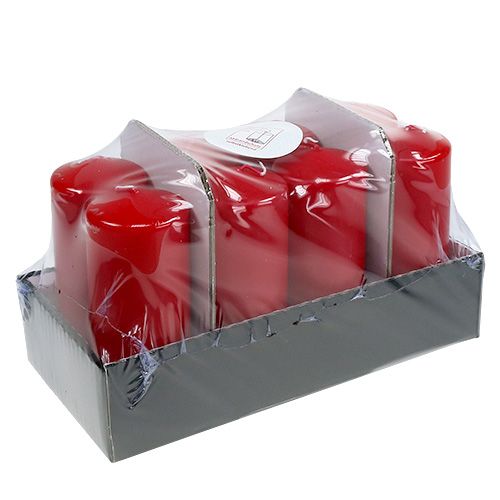 Artikel Stompkaars 150/60 rood 8 st