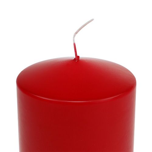 Artikel Stompkaarsen 130/100 rood 4 st