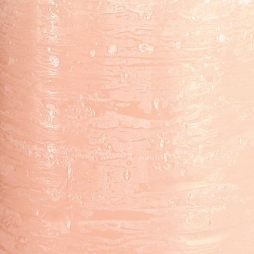 Artikel Stompkaarsen effen lichtroze kaarsen roze 85×200mm 2st