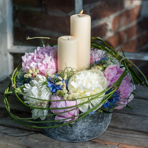 Artikel Stompkaarsen H100 Ø50cm Crème kaarsen 12 stuks