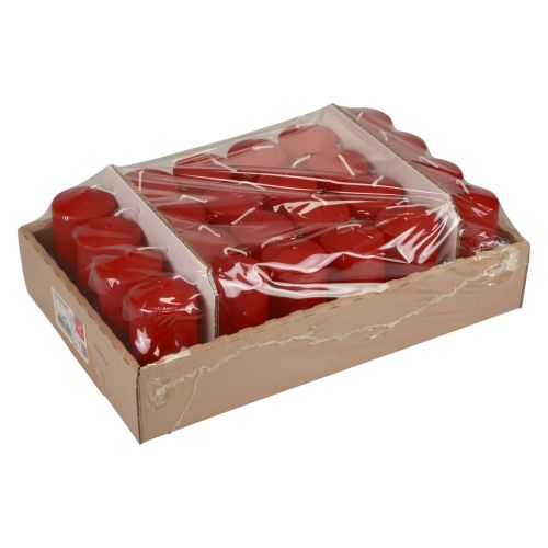 Artikel Stoerkaarsen rood Adventskaarsen oud rood 100/50mm 24 st