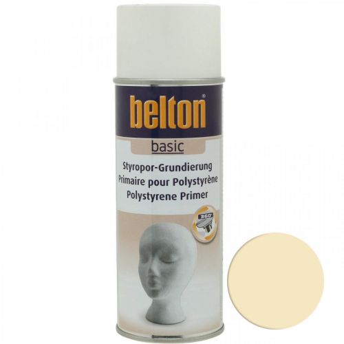 Belton basic piepschuim primer speciaal spray beige 400ml