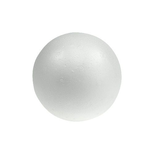 Floristik24 Piepschuim balletjes Ø10cm wit 5 st