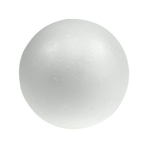 Floristik24 Piepschuim bal Ø25cm wit