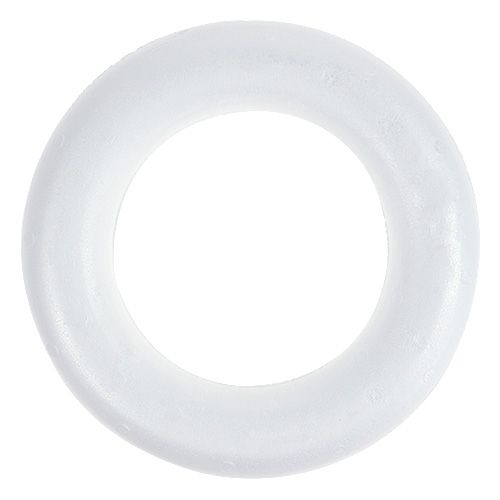Piepschuim ring Ø25cm groot 2st