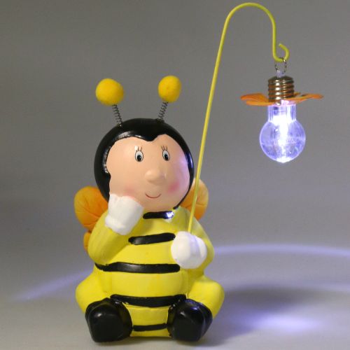 Floristik24 Decoratief figuur bij met licht H21cm