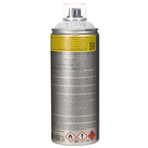 Transparante matte spuitlak, UV-bestendig, zuurvrij, Montana-blikjes, 400 ml | Floristik24.nl