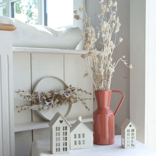 Artikel Stijlvol mini theelichthuisje als tafeldecoratie (15 cm)