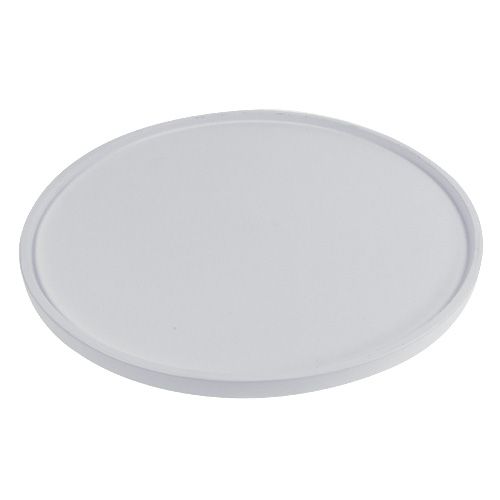 Floristik24 Rond dienblad wit Ø39cm
