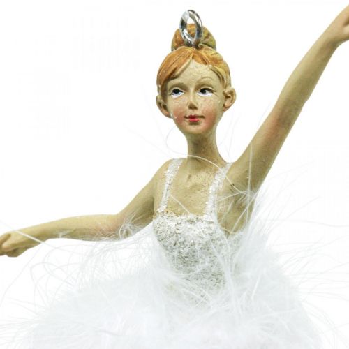 Artikel Boomdecoratie Adventsdecoratie Ballerina hanger H12/12,5cm 3st
