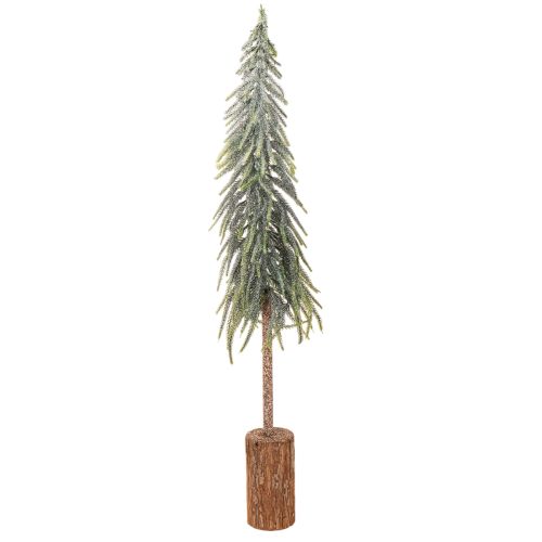 Kunstkerstboom met voet, mat, als winterdecoratie, 90 cm