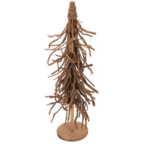 Decoratieve boom gemaakt van wilgentakken op een houten voet, 68 cm. kopen | Floristik24.nl