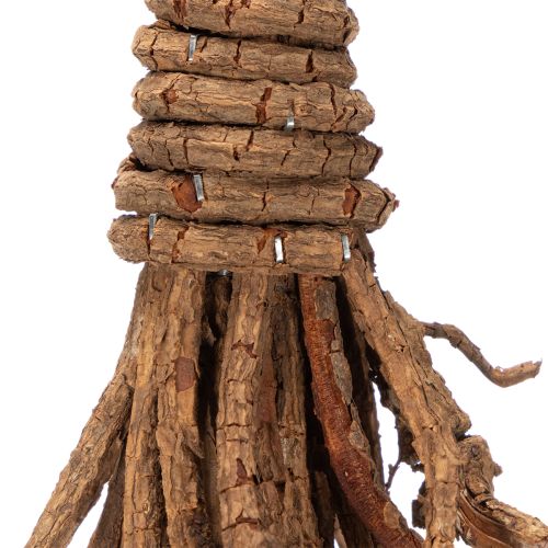 Decoratieve boom gemaakt van wilgentakken op een houten voet, 68 cm. | Floristik24.nl